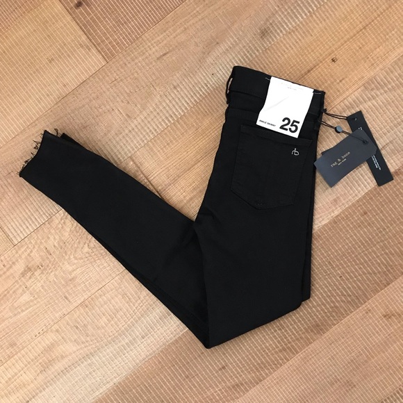 rag and bone raw hem jeans